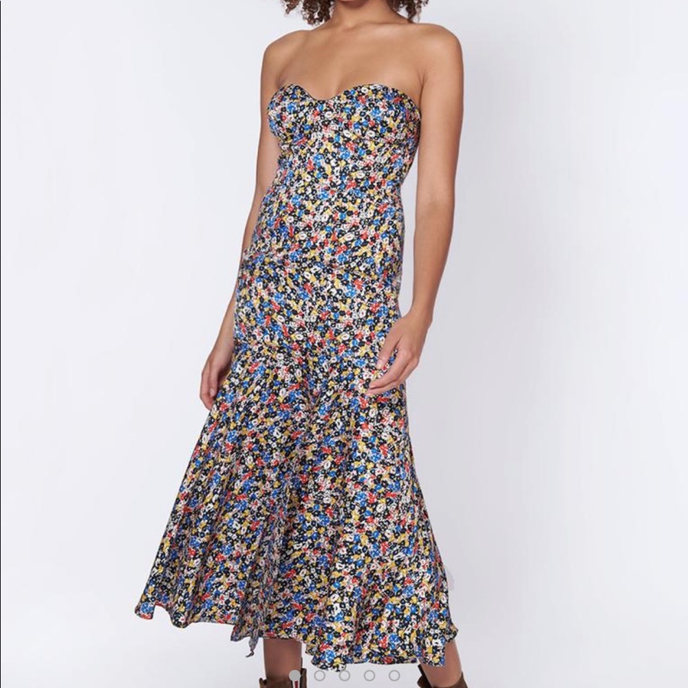 NWT Veronica Beard Annika silk dress size 0
